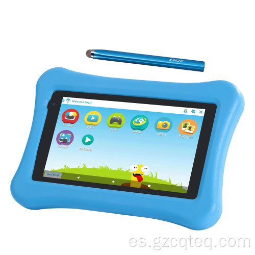 Tablet Android 10 para niños de cuatro núcleos de 8 pulgadas
